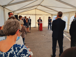 Discours de Patrick WATERLOT, Directeur général de l'hôpital de Navarre - unité d'Hospitalisation pour Adolescents - 3 septembre 2021