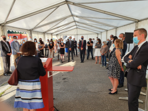 Discours de Mme DORLIAT-POUZETn secrétaire générale de la préfecture de l'Eure - unité d'Hospitalisation pour Adolescents - 3 septembre 2021