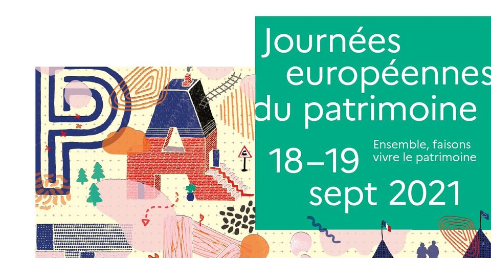 Journées Européennes du Patrimoine 18 et 19 septembre 2021