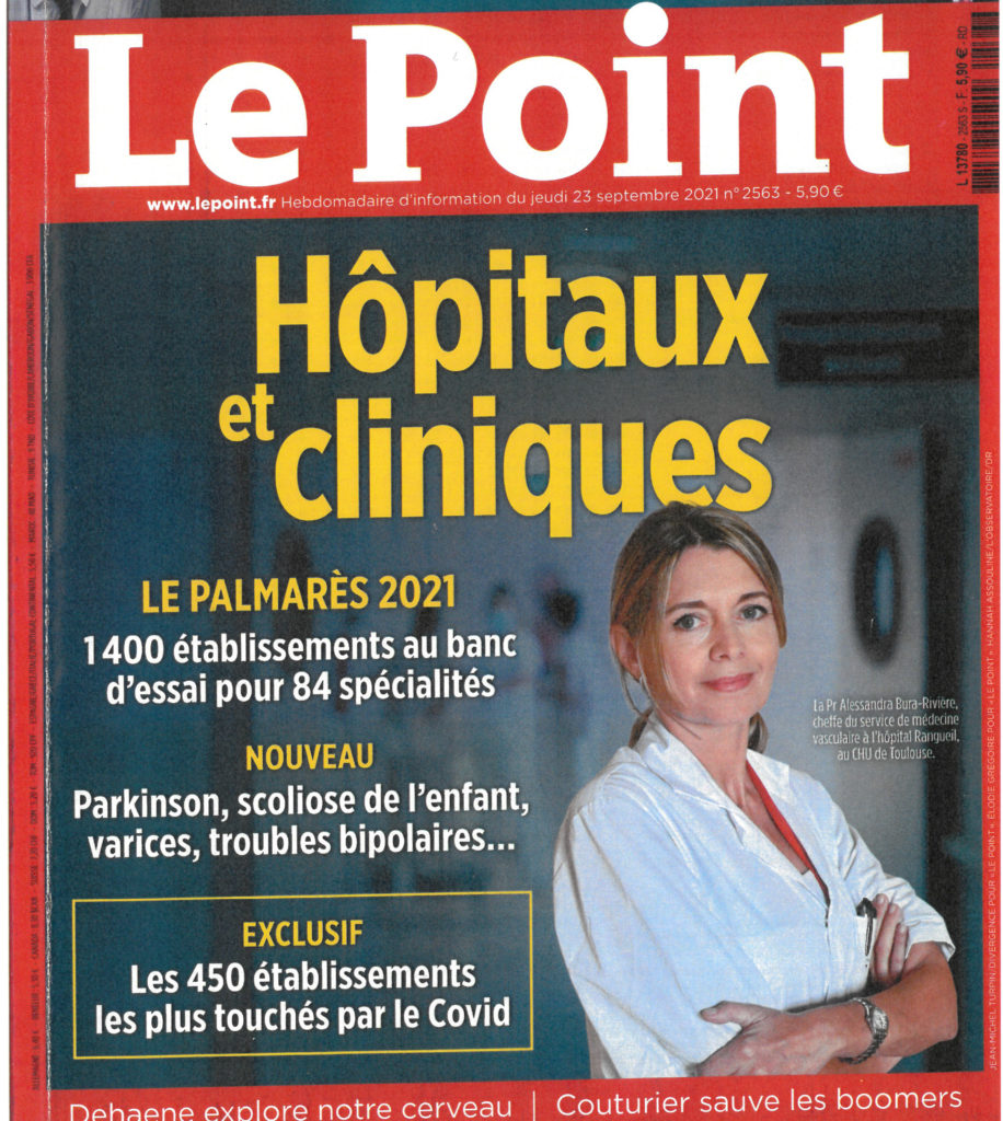 Classement des Hôpitaux 2021 du Magazine le Point