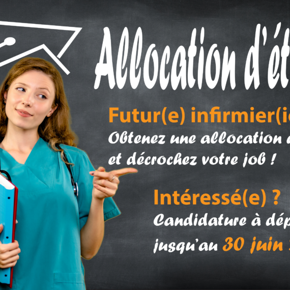 Allocation d’études pour les futurs (es) infirmiers (eres)